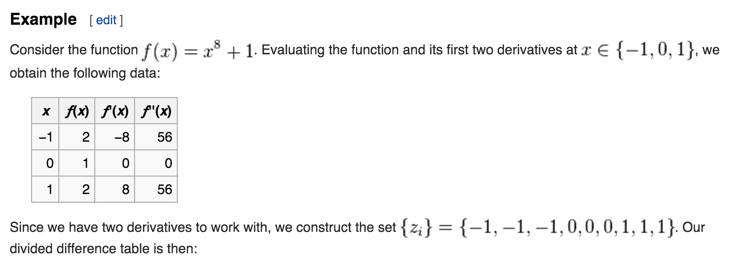 Construction and properties, polynomials - An example of hermite interpolation - Mathematics Stack Exchange
