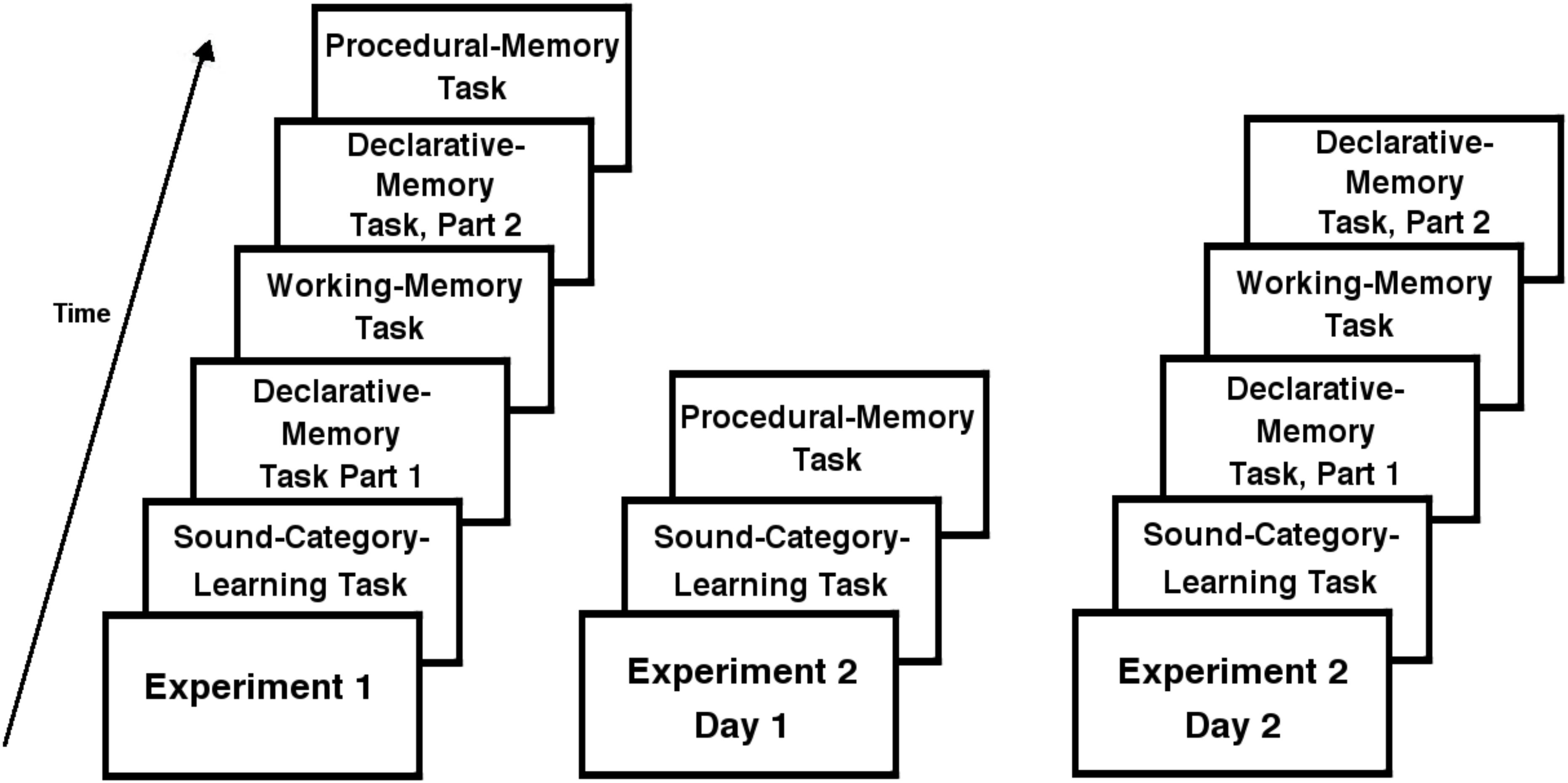 Implicit vs Explicit Nature, Frontiers | Procedural-Memory, Working-Memory, and Declarative-Memory Skills Are Each Associated ...