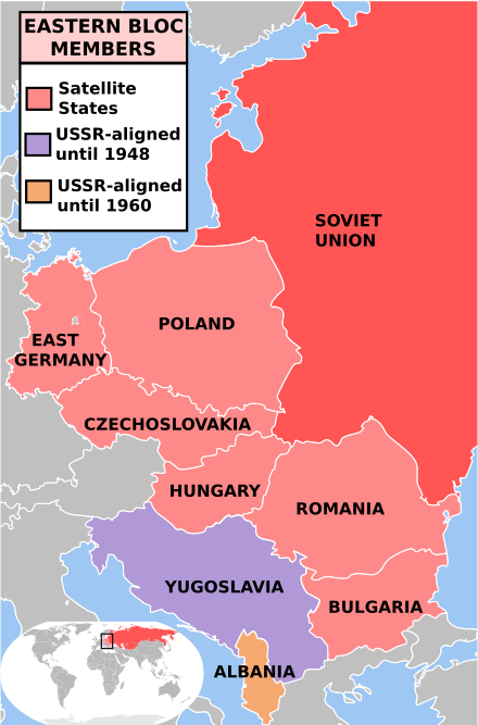 Iron Curtain and Satellite States, Union of Bulgaria and Romania - Wikipedia
