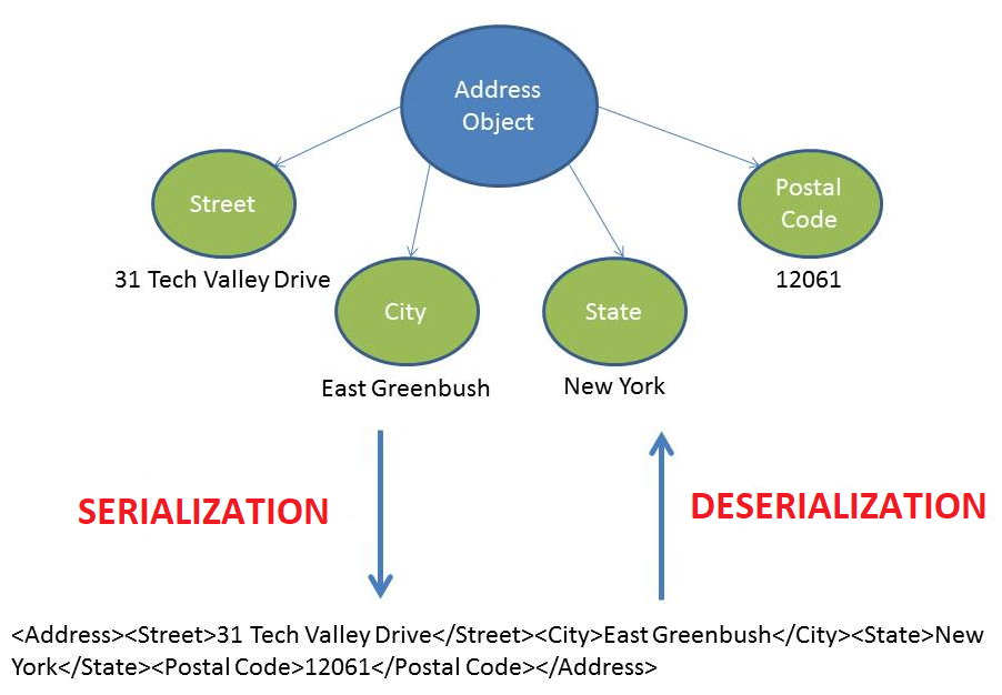 Transforming Objects for Storage and Transmission, Data Serialization