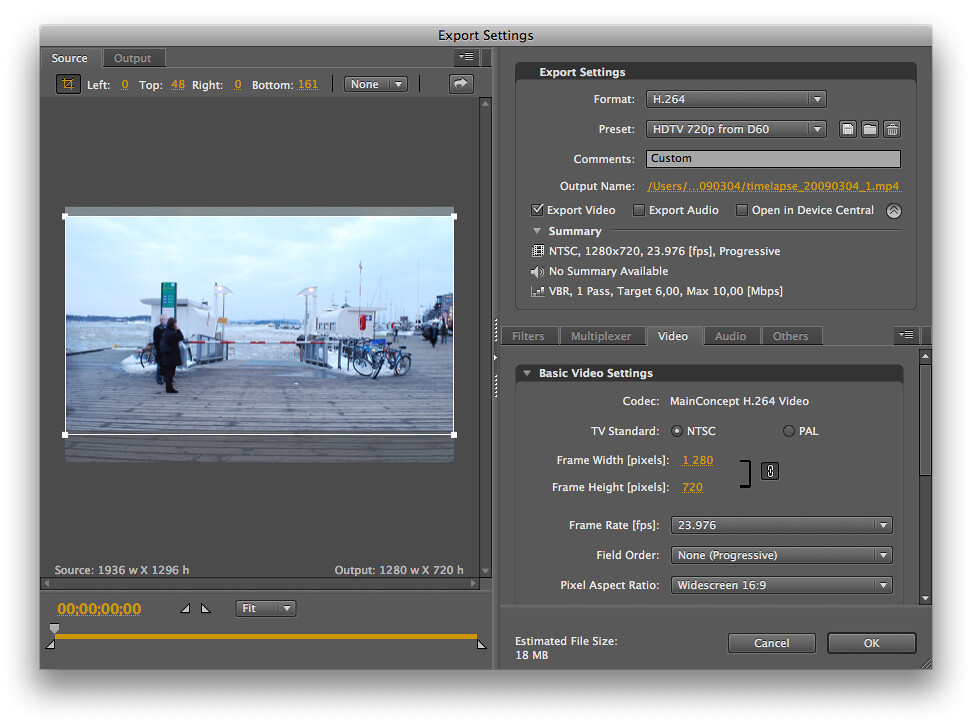 Key components of live streaming, Adobe Media Encoder CS4 Screenshot | Encoding Nikon D60 imag… | Flickr