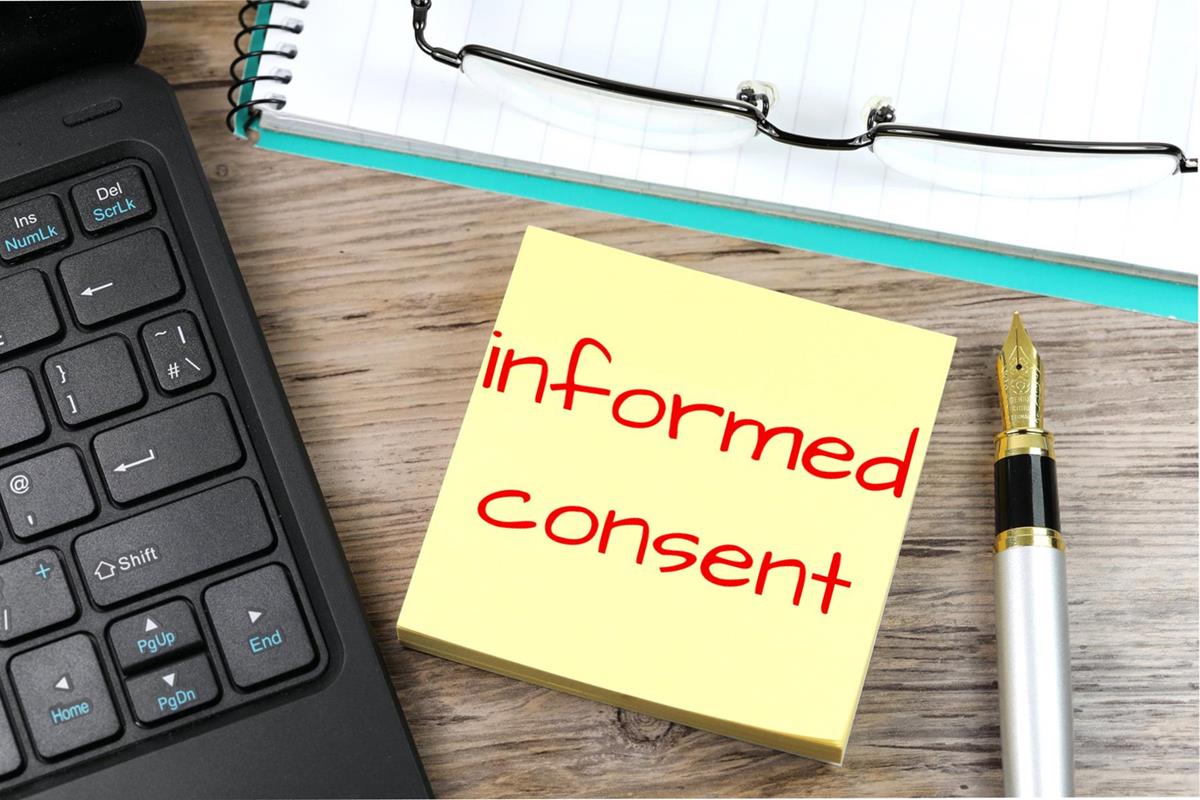 Key elements of consent, Informed Consent - Free of Charge Creative Commons Post it Note image