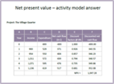 Net present value calculation, Net present value calculations - Praxis Framework