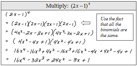 Polynomial-monomial multiplication, OpenAlgebra.com: Free Algebra Study Guide & Video Tutorials: Multiplying Polynomials
