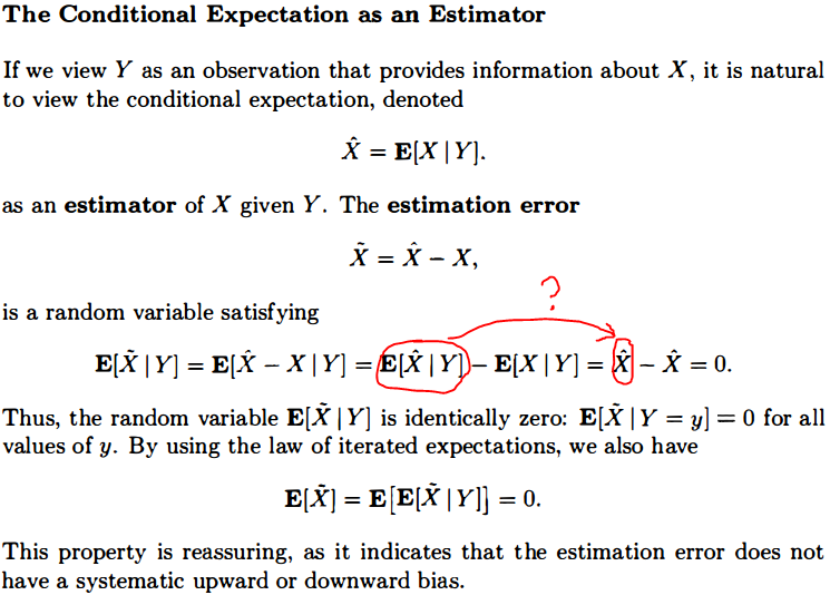 Definition and purpose, probability - How to show that $E[E[X\mid Y]\mid Y] = E[X\mid Y]$ - Mathematics Stack Exchange