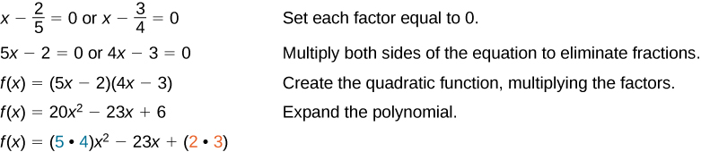 Remainder theorem for polynomial evaluation, Zeros of Polynomial Functions · Algebra and Trigonometry