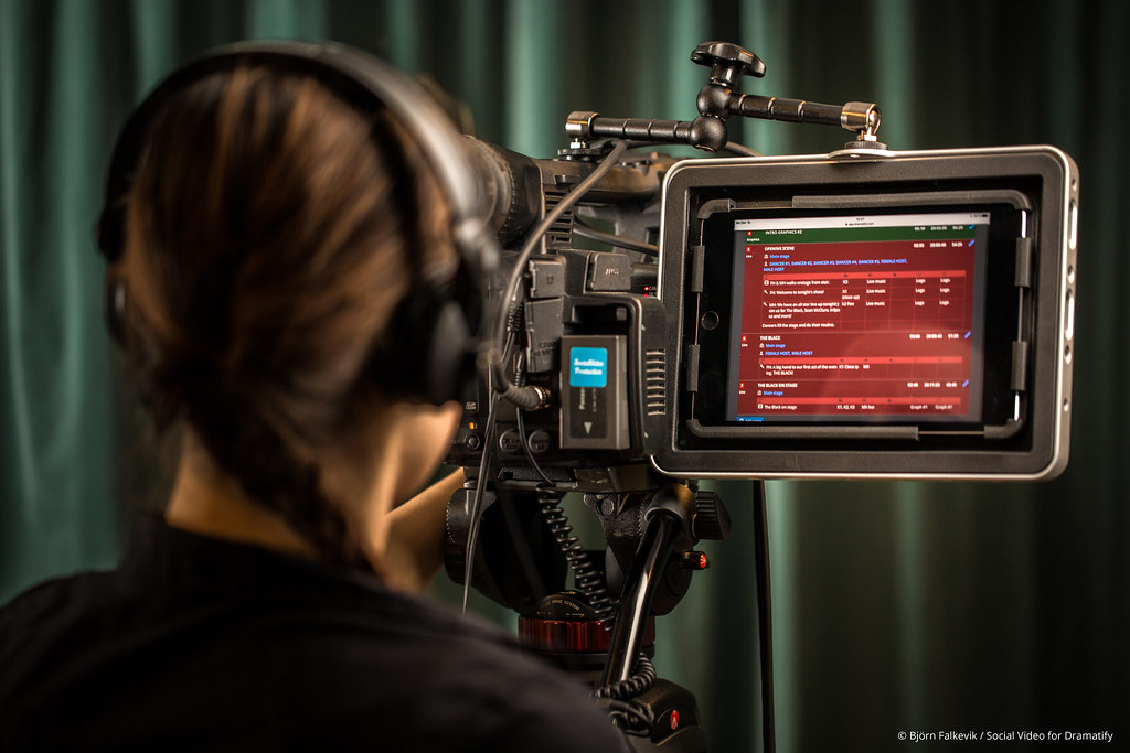 Single vs multi-camera blocking, Dramatify's unique multi-camera live & studio scripts for … | Flickr