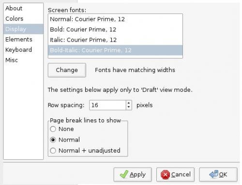 Standard Font and Spacing, Writing screenplays with Linux and open source tools | Opensource.com