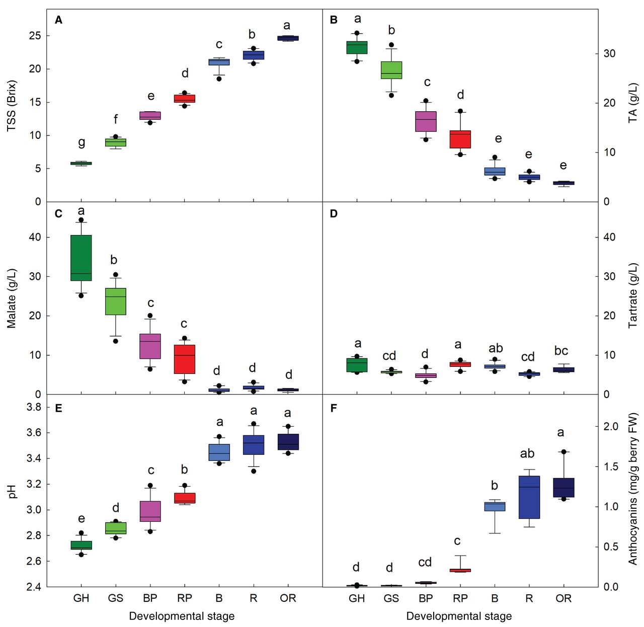 Understanding Stratification and Subgroups, Soft, Sweet, and Colorful: Stratified Sampling Reveals Sequence of Events at the Onset of Grape ...