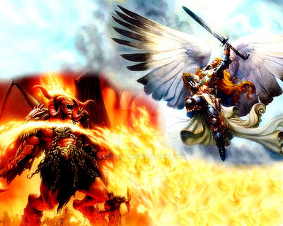 Universal moral dichotomy, Good vs. Evil by ebuday on DeviantArt