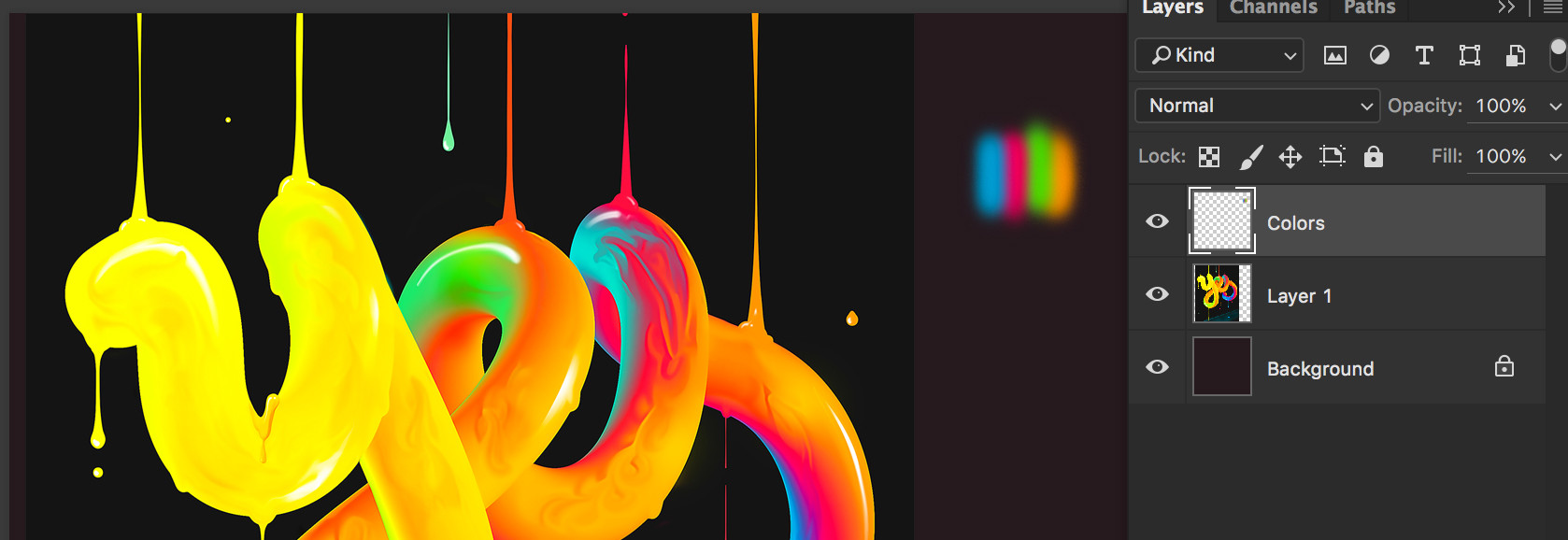 Vector to Raster Conversion Process, Blending colors in photoshop and illustrator - Graphic Design Stack Exchange