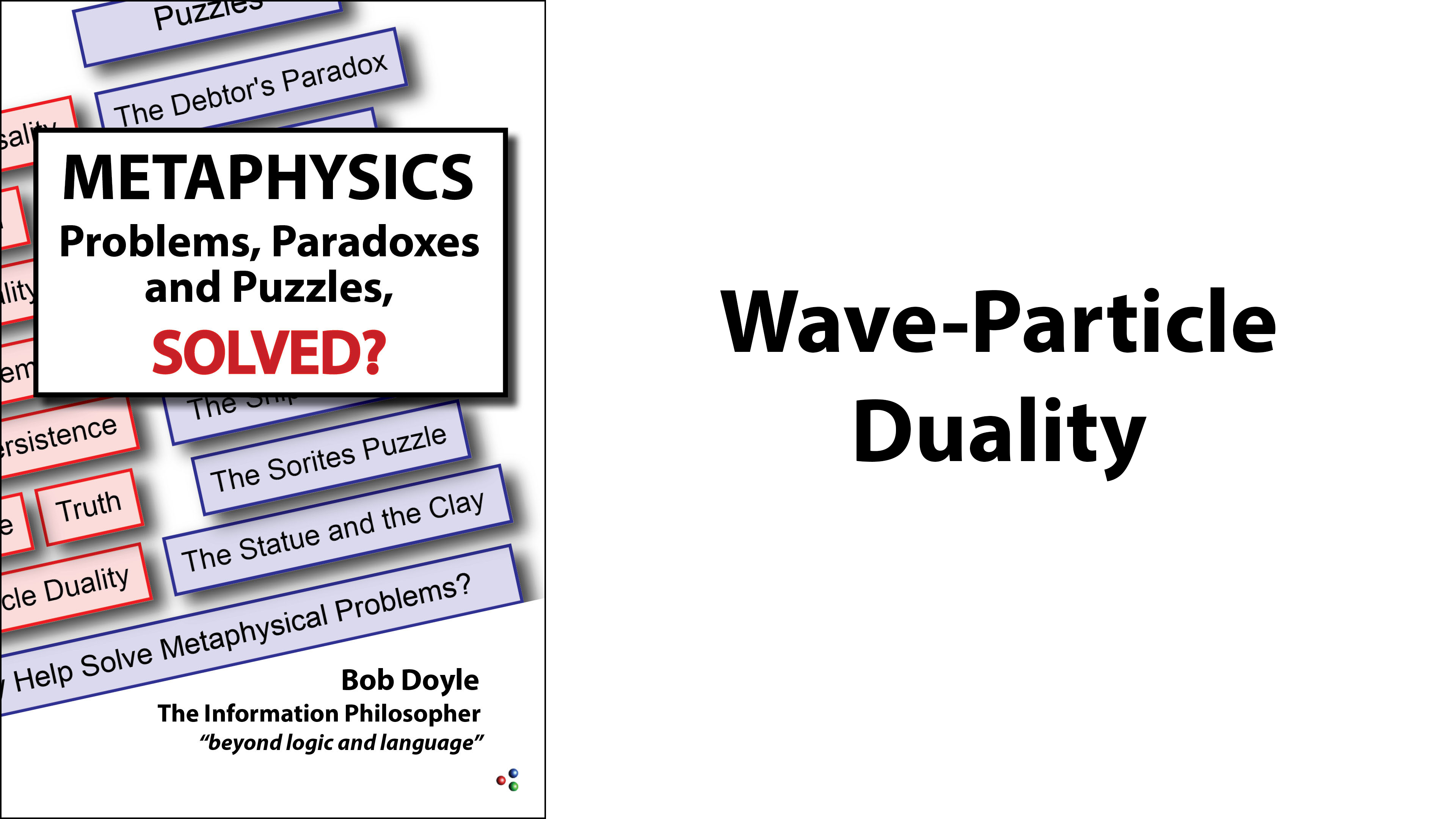 Wave-particle duality, Wave-Particle Duality