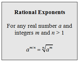Simplification of rational exponents, OpenAlgebra.com: Free Algebra Study Guide & Video Tutorials: Rational Exponents