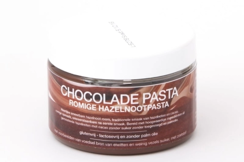 Hazelnoot romige chocolade pasta