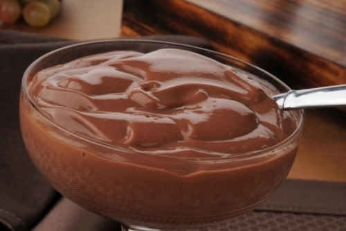 Chocolade pudding kant en klaar