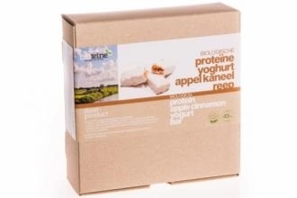 Yoghurt appel kaneel chocolade reep