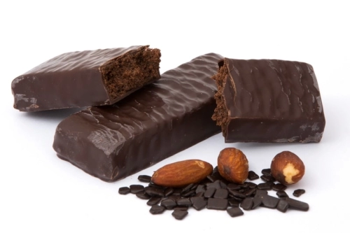 Chocolade truffel reep proteïne dieet
