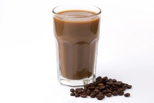 Ice coffee koude eiwit drank