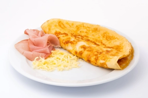 Pannenkoek bacon kaas prote?ne dieet