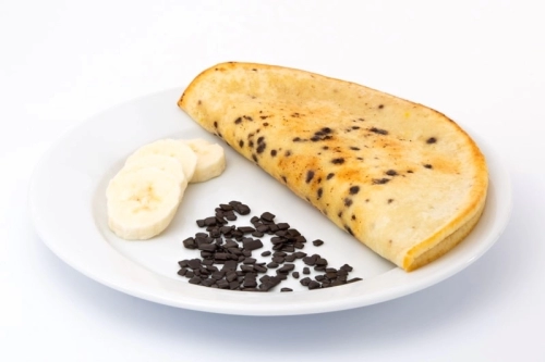 Pannenkoek chocolade banaan proteïne dieet