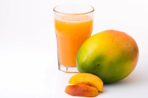 Perzik mango eiwit drank