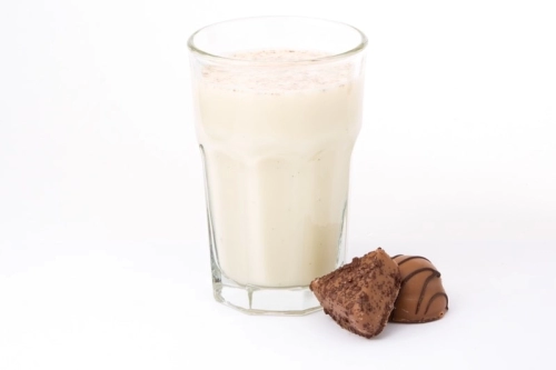 Praline shake natuurlijk proteïne dieet
