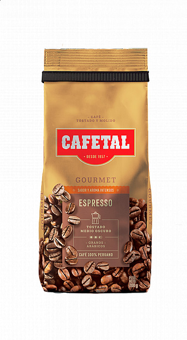 MOCKUP CAFETAL ESPRESSO 200g MOCKUP CAFETAL ESPRESSO 200g