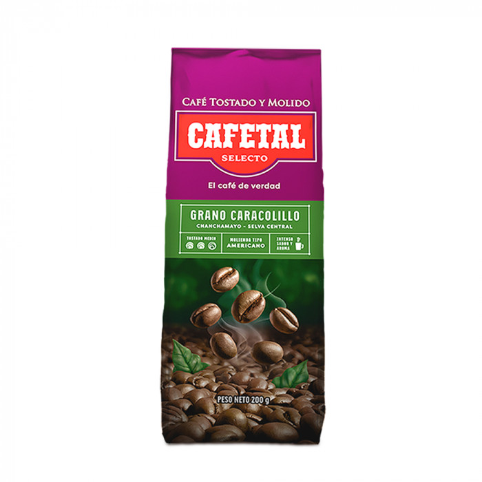 CAFETAL CARACOLILLO x200gr CAFETAL CARACOLILLO x200gr