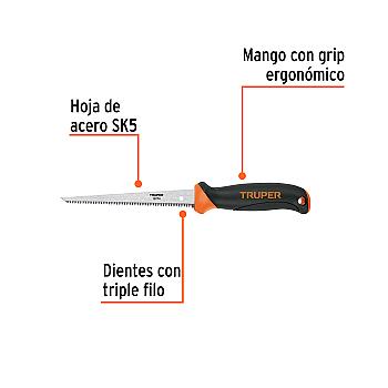 SERRUCHO DE 6" PARA DRYWALL18174 TRUPER
