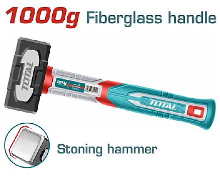 COMBA - MARTILLO MANGO EN FIBRA DE VIDRIO 1000G THSTH61000 TOTAL