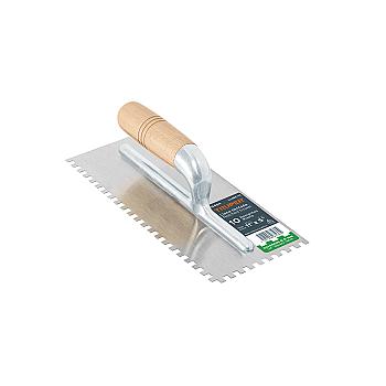 LLANA PLANA 11" DENTADO CUADRADO 1/4 MGO MADERA 15404 TRUPER