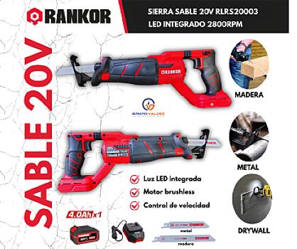 SIERRA SABLE 20V 1BAT 4AH 2800RPM RLRS20003 RANKOR
