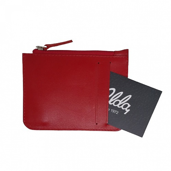 Monedero con Tarjetero Alda color rojo posterior Monedero con Tarjetero Alda color rojo posterior