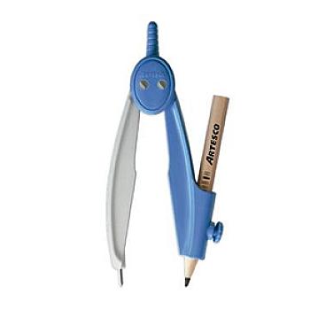 COMPÁS DE PLÁSTICO ARTESCO CON LÁPIZ