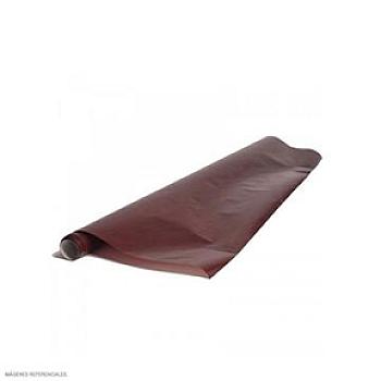 PAPEL LUSTRE MARRÓN ROLLO X 3 UND