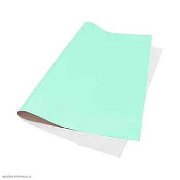 PAPEL LUSTRE VERDE AGUA ROLLO X 3 UND