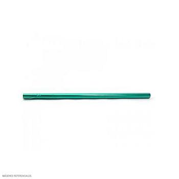 PAPEL OROPEL PLATINA VERDE ROLLO 2 M ROLLO X 1 UND