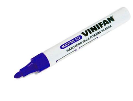 PLUMÓN PARA PIZARRA VINIFAN 123 AZUL