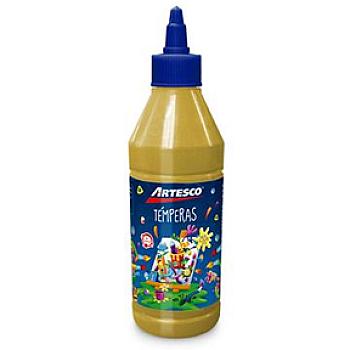 TÉMPERA ARTESCO METÁLICO DORADO 250 ML