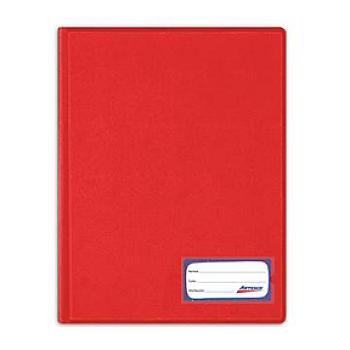FOLDER ARTESCO A4 ROJO DOBLE TAPA CON GUSANO