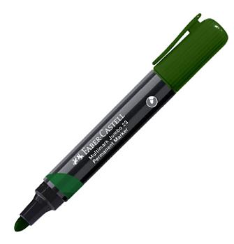 PLUMÓN INDELEBLE JUMBO FABER CASTELL 23 VERDE