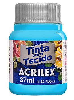 PINTURA PARA TELA ACRILEX AZUL CELESTE 37 ML