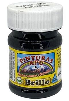 PINTURAS APU CON BRILLO NEGRO 30ML