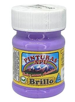 PINTURAS APU CON BRILLO LILA 30ML