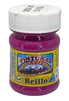 PINTURAS APU CON BRILLO FUCSIA 30ML