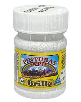 PINTURAS APU CON BRILLO BLANCO 30ML