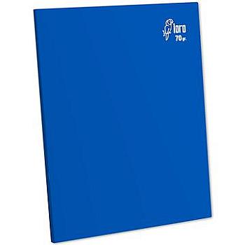 CUADERNO CUADRICULADO DELUXE LORO A4 70 GR AZUL 80