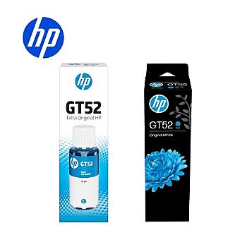 TINTA HP M0H54AL BOTTLE (GT52) CYAN 8000 PAG