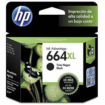 TINTA HP F6V31AL (664XL) NEGRO 480 PGS