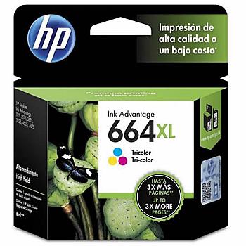 TINTA HP F6V30AL (664XL) COLOR 330 PGS